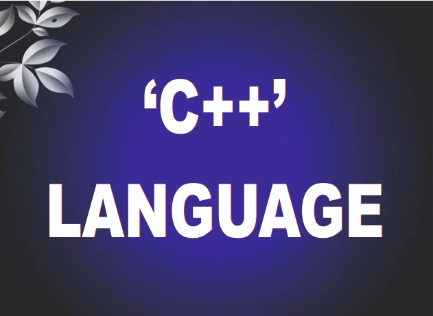 C++ LANGUAGE